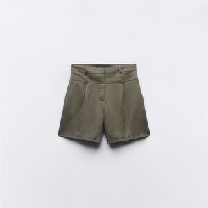 ZARA DOUBLE WAIST SHORTS
KHAKI 0/8372/251/505